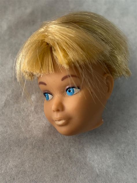 Blonde Bend Leg Skipper Head Only For Reroot Etsy