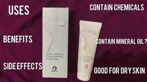 Ethiglo Face Wash Ethiglo Face Wash Review Skin Whitening Face Wash