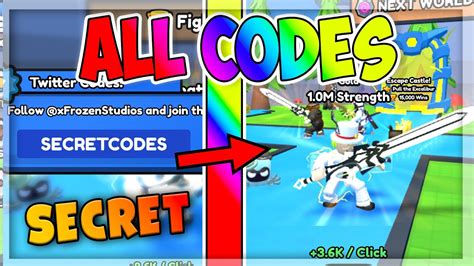 All New Secret Codes In Pull A Sword All Working Codes X Ugc