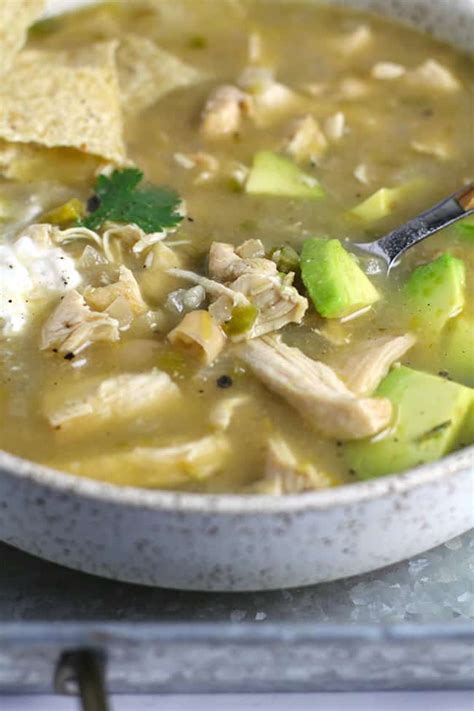 Green Chili Chicken Soup Suebee Homemaker