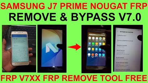 Samsung J Prime Nougat Frp Remove Bypass V Youtube