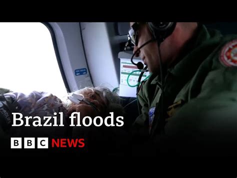 Inside the dangerous rescue for Brazil flood victims | BBC News | eJOY ...