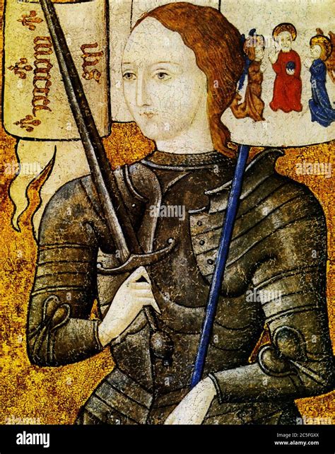 Juana De Arco Hero Na De Francia Por Su Papel Durante La