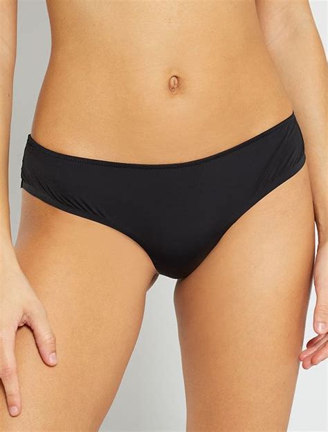 Tanga Dentelle Et Microfibre Lingerie Du S Au Xxl Kiabi