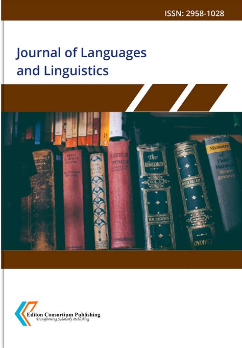 Archives Journal Of Languages And Linguistics Jll