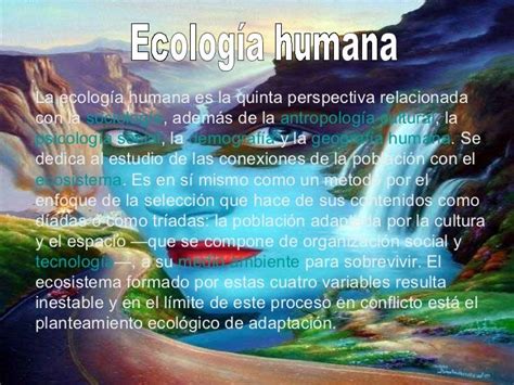 Ecologia humana