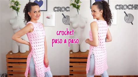 Blus N A Crochet Todas Las Tallas Youtube