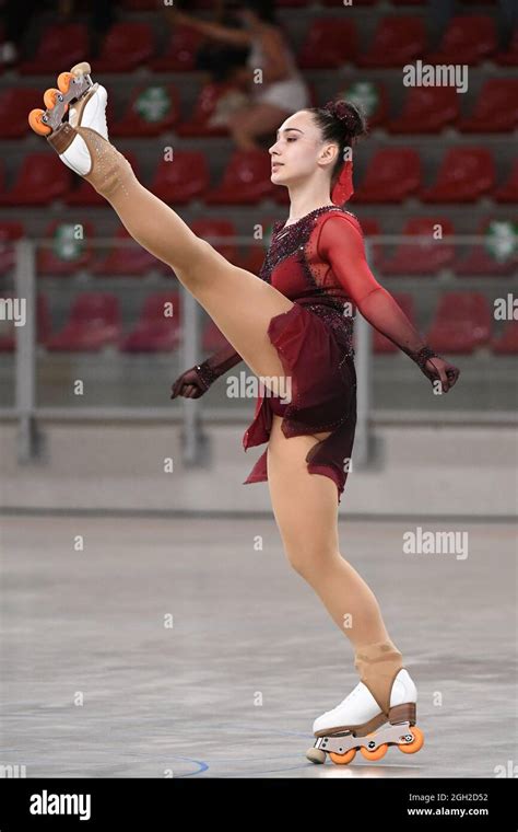 Daria Volkova Russia Performing In Senior Inline Short Program At