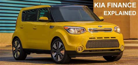 Kia Motors Financing Options Explained (2019)