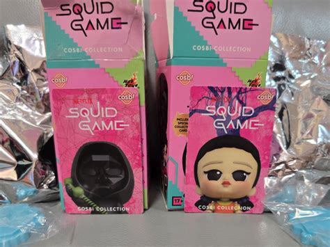 hot toys squid game 魷魚遊戲 盲盒 front man 木頭 興趣及遊戲 玩具 遊戲類 Carousell
