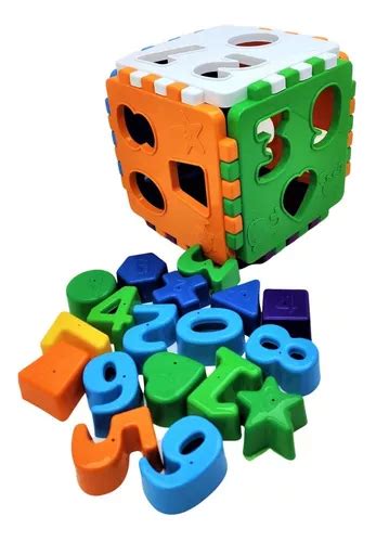 Cubo M Gico De Montar Brinquedo Did Tico Educativo Crian As Mercadolivre