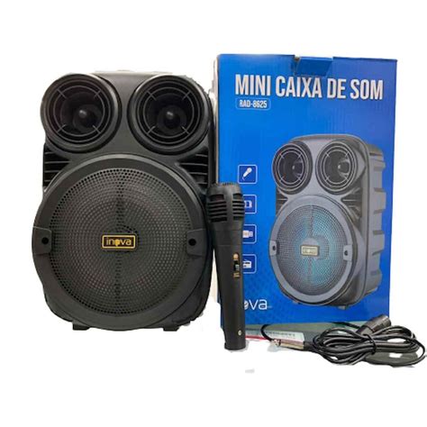 Caixa De Som Bluetooth Rad Inova Ml Inform Tica