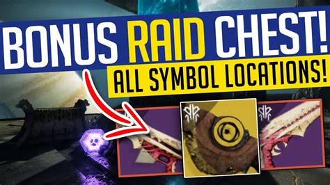 Destiny Bonus Raid Chest Extra Secret Chest All Symbol Locations