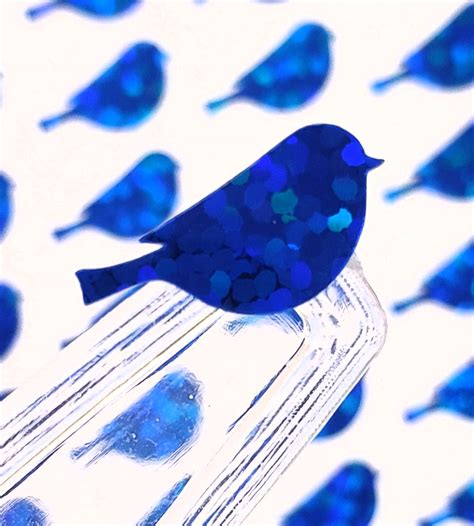 Blue Bird Stickers – Fairy Dust Decals