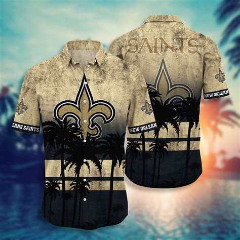 Buy New Orleans Saints Nfl Hawaiian Shirt Men Homefavo