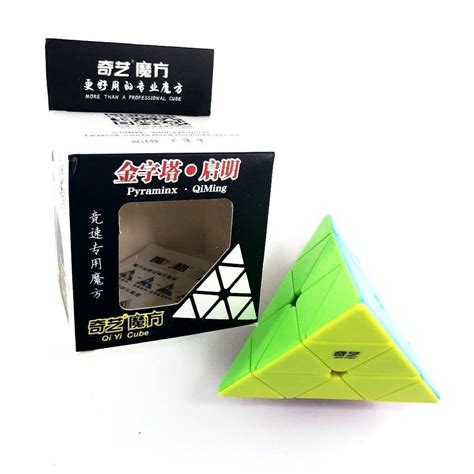 Cubo M Gico Pir Mide Pyraminx Qiyi Qiming Stickerless