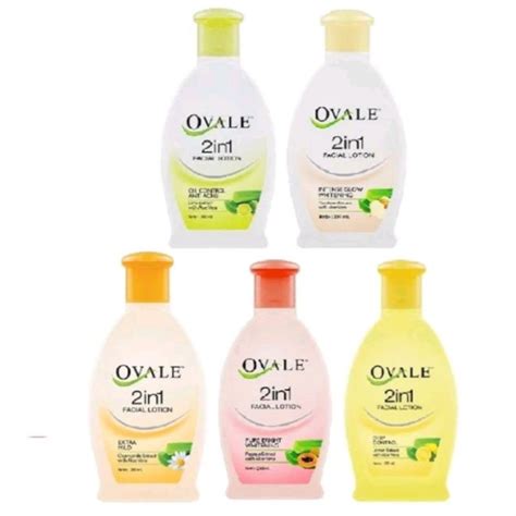 Jual Ovale Face Lotion 2in1 Intense Glow Whitening Ovale Oil Control