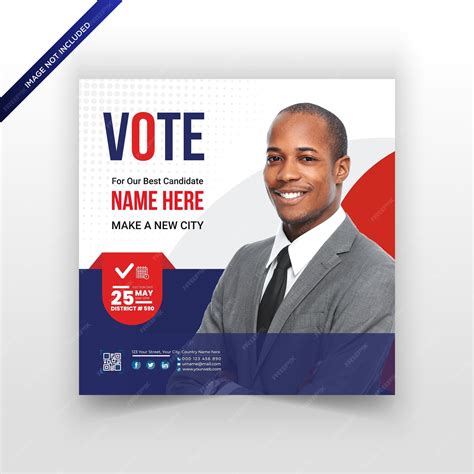 Premium Vector Political Election Social Media Post And Web Banner Or