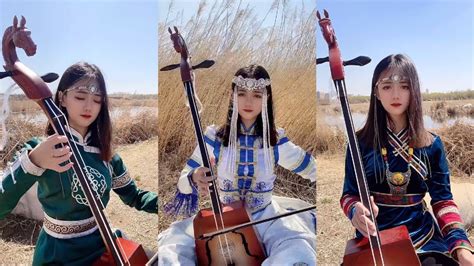 【traveling In Mongolia】 Mongolian Girl Mongolian Girl Plays The