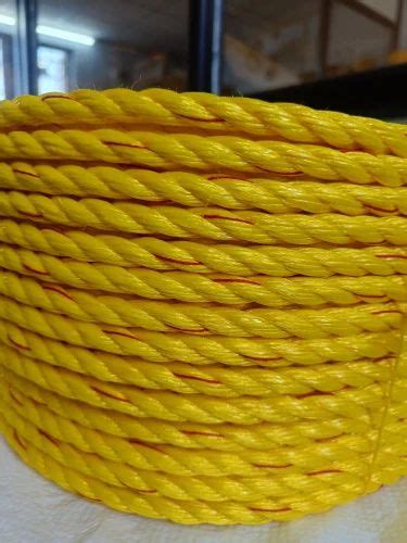 Yellow Virgin Pp Ropes 110 M At 130 Kg In Rajkot ID 27600663130