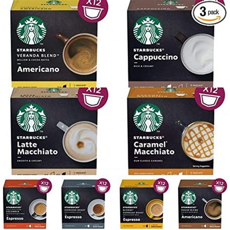 Starbucks Dolce Gusto Pods Nescafe Dolce Gusto Capsules Caramel