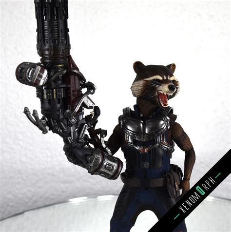 Hot Toys Rocket Deluxe Guardians Of The Galaxy Vol 2 1 6 MMS411 Photo And Video Review