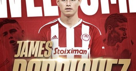 James Rodríguez fue presentado en Olympiakos usará la 10