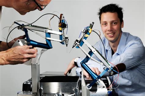 Robotic system designed to perform delicate eye surgery