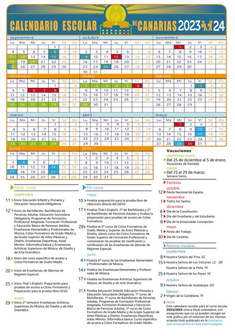 Calendario Escolar Ceip Virgen De F Tima