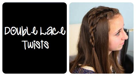 Bailey S Double Lace Twists 3 Minute Hairstyles Cute Girls Hairstyles