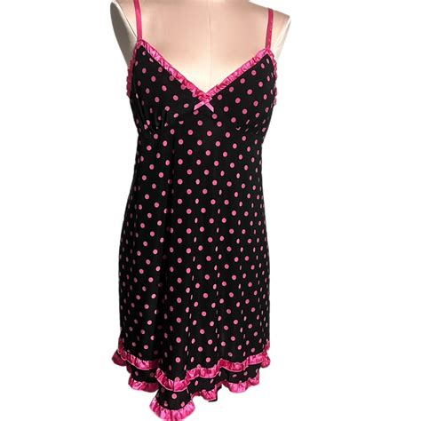 Polka Dot Lingerie Size L In Good Condition Depop