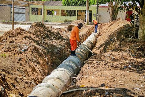 Prefeitura Implanta Metros De Drenagem Profunda No Conjunto