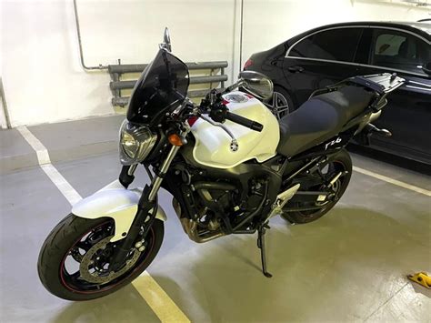Купить б у Yamaha FZ инжектор передач в Москве белый naked bike года на Авто ру ID