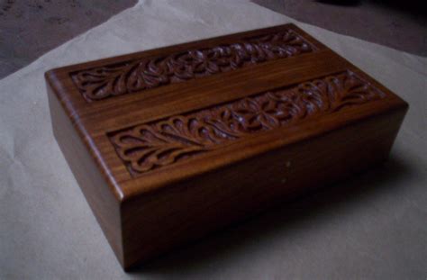 Wooden Polished Sheesham Wood Box Carved At 190 In Saharanpur ID