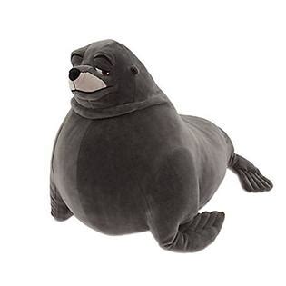 Finding Dory Official Disney 30cm Fluke The Sea Lion Soft Plush Toy