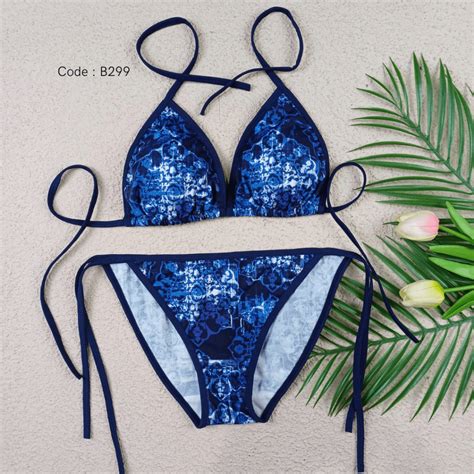 Jual Bikini Set Renang Wanita Bikini Pantai Sexy Two Piece Triangle