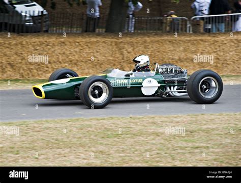 Lotus Cosworth 49 Historic Formula One Racing Car At Goodwood Festival