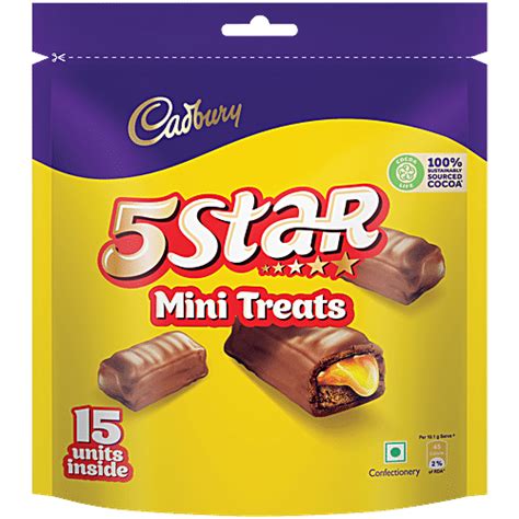 Buy Cadbury 5 Star Mini Treats Chocolate Bar Online At Best Price Of Rs