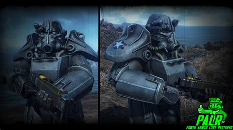 Power Armor Lore Restored Base Steel And Us Army Textures At Fallout 4 Nexus Mods And Community