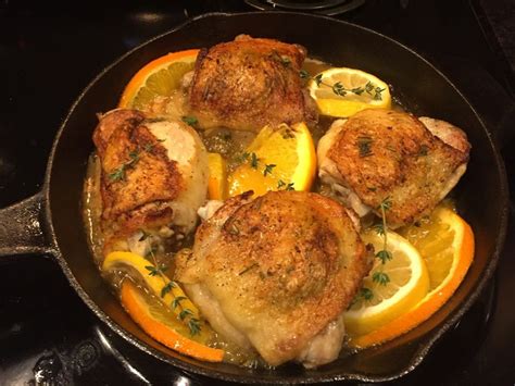 PAN-ROASTED CHICKEN THIGHS – Kitch Me Now