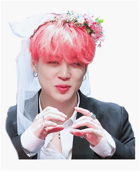 Flower Crown Bts Jimin Fansign Hd Png Download Transparent Png Image