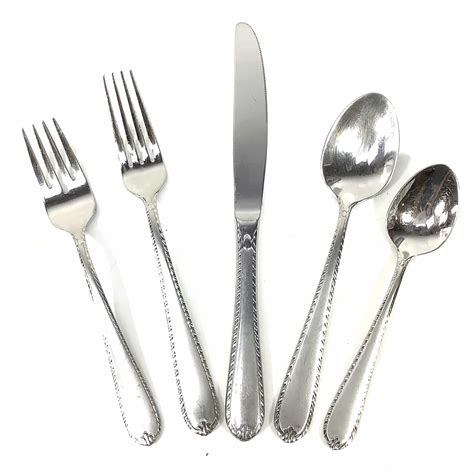 Lot Pc Hampton Silversmiths Flatware