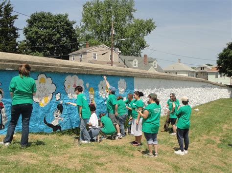 Group Aims To Deter Graffiti With Foot Mural Woonsocket Ri Patch