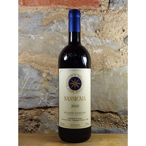 Tenuta San Guido Sassicaia 2018