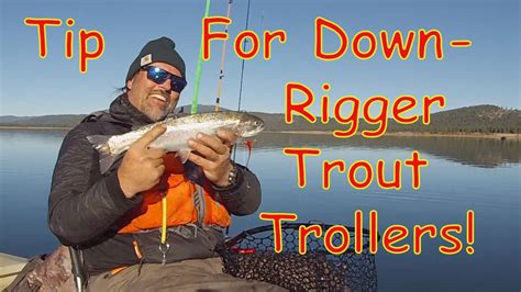 Downrigger Trout Trolling Tip YouTube