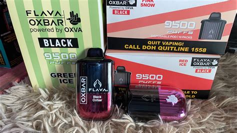 FLAVA BLACK OXBAR 9500puffs Pre Filled Review YouTube