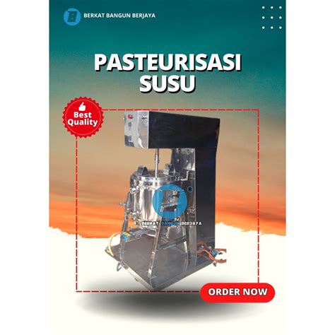 Jual Mesin Pasteurisasi Susu Pasturisasi Pasteurizer Kaps Liter