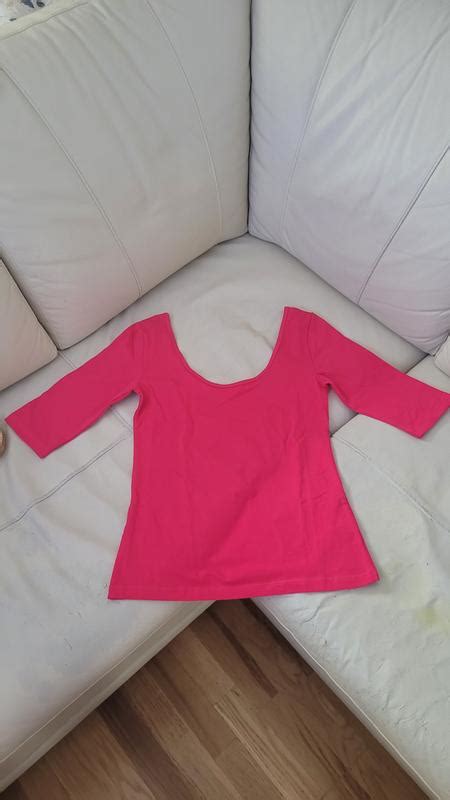 Футболка с широким вырезом черный La Redoute Collections купить в ...