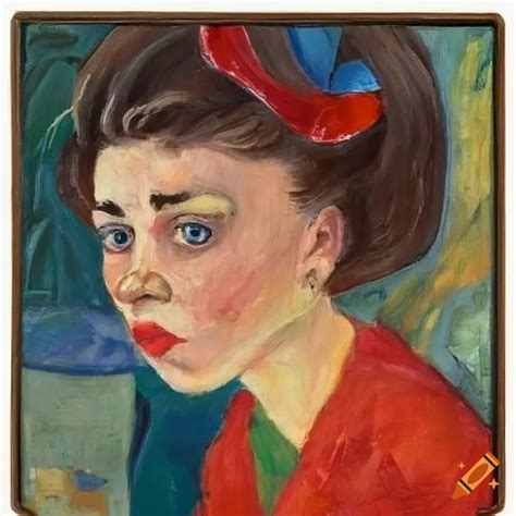 Frida Kahlos First Self Portrait Painted By Tove Jansson In Her S