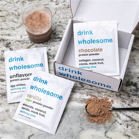 Protein Powder Samples – Drink Wholesome